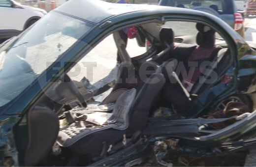 Παιανία: Τροχαίο δυστύχημα με δύο νεκρούς - Το ΙΧ τους μετατράπηκε σε άμορφη μάζα σιδερικών