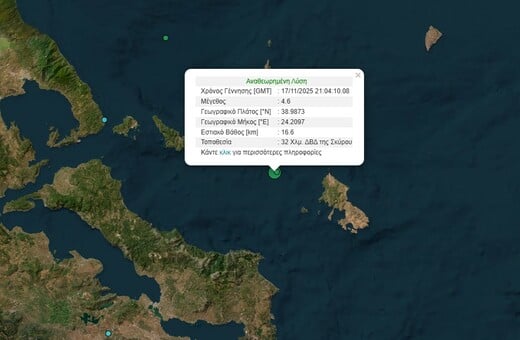 ΣΕΙΣΜΟΣ ΤΩΡΑ ΣΚΥΡΟΣ