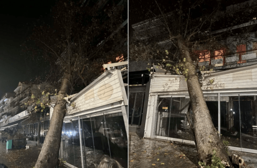Κακοκαιρία: Ισχυρές βροχοπτώσεις σε Ιωάννινα και Θεσπρωτία - Ζημιές από κεραυνούς και πτώσεις δέντρων