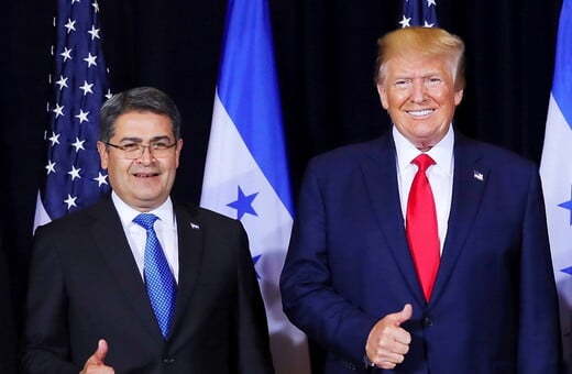 Ο Τραμπ υπόσχεται χάρη στον πρώην πρόεδρο της Ονδούρας, καταδικασμένο για διακίνηση ναρκωτικών
