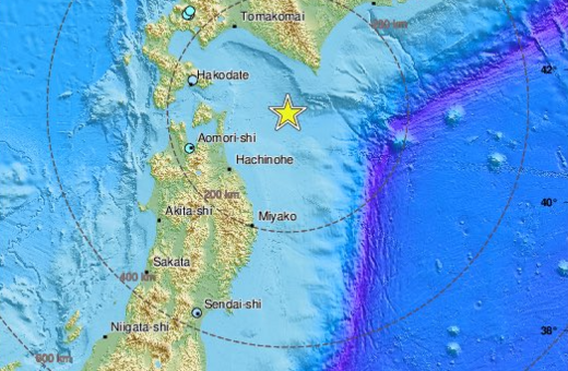 Ισχυρός σεισμός 7,6 Ρίχτερ στην Ιαπωνία - Προειδοποίηση για τσουνάμι