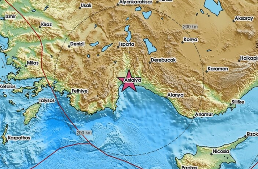 Ισχυρός σεισμός στην Τουρκία