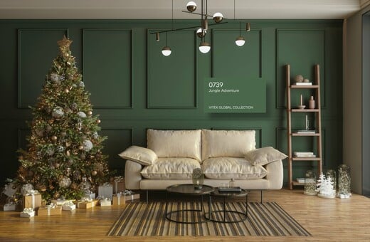 5 μοναδικές χριστουγεννιάτικες αποχρώσεις για να μεταμορφώσετε το σπίτι σας