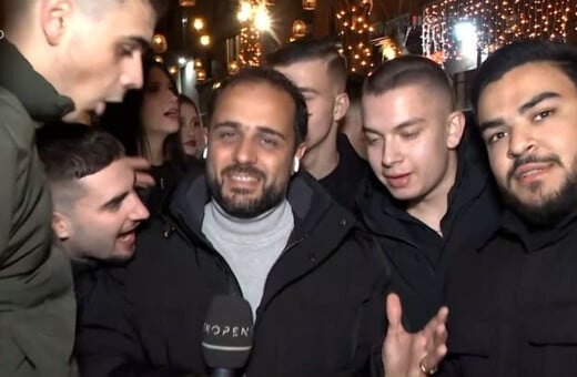 Θεσσαλονίκη: «Θέλω να μπω στο Luben» - H στιγμή που μία παρέα «εισβάλει» on air σε ρεπορτάζ 