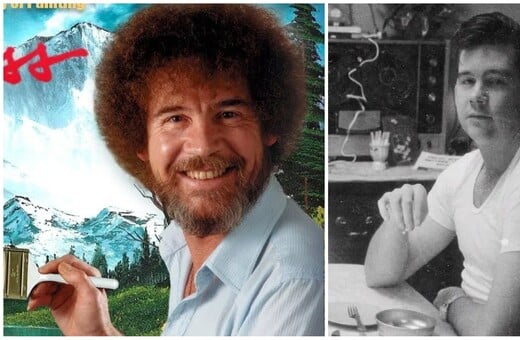Νέες φωτογραφίες με τον Bob Ross «αγνώριστο» – Η αποκάλυψη για τα φυσικά μαλλιά του 