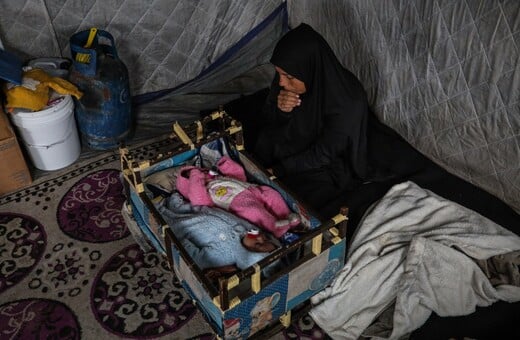 Γάζα: Ένα νεογέννητο είναι το όγδοο παιδί που πεθαίνει από υποθερμία αυτόν τον χειμώνα