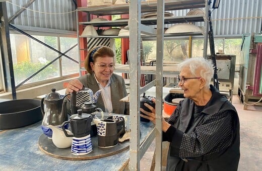 Σε τροχιά επανεκκίνησης το εργαστήριο Κεραμικής της Ελένης Βερναδάκη