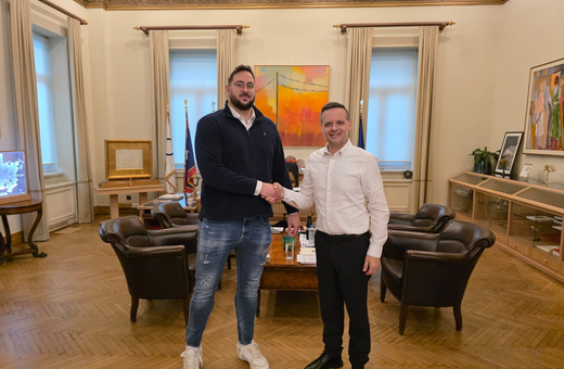 Συνάντηση Δημάρχου Αθηναίων με τον νέο Πρόεδρο της Ιχθυαγοράς Βαρβακείου