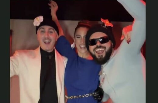 Eurovision: Viral τα βίντεο που ανέβασαν Akylas, Evangelia και Good Job Nicky μαζί λίγο πριν τον ελληνικό τελικό