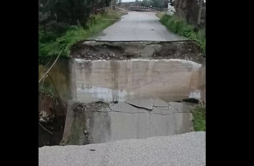 Κακοκαιρία: Ανυπολόγιστες ζημιές σε Πελοπόννησο και Κρήτη - Κατολισθήσεις και υπερχειλίσεις ποταμών