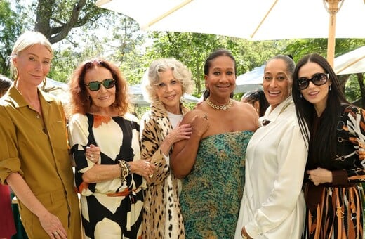 Gwyneth Paltrow, Katy Perry, Demi Moore και Jane Fonda στο glamorous pre-Oscars lunch της Diane von Furstenberg