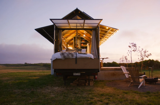 Πέντε υπαίθρια, παραμυθένια, καταφύγια 