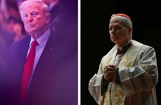 ΝΤΟΝΑΛΝΤ ΤΡΑΜΠ ΠΑΠΑΣ ΛΕΩΝ ΚΟΝΤΡΑ ΑΓΓΛΙΚΑ