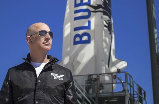 ΤΖΕΦ ΜΠΕΖΟΣ BLUE ORIGIN NASA ΔΟΡΥΦΟΡΟΣ