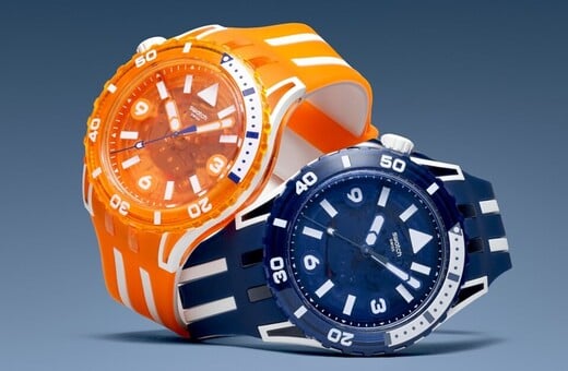 Η συλλογή Swatch SCUBAQUA υποδέχεται τέσσερα σχέδια που ταράζουν τα νερά