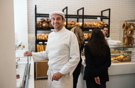 Ο Στέφανος Λιβάνιος πιστεύει ότι το μυστικό του καλού ψωμιού είναι η αγάπη και η σκληρή δουλειά