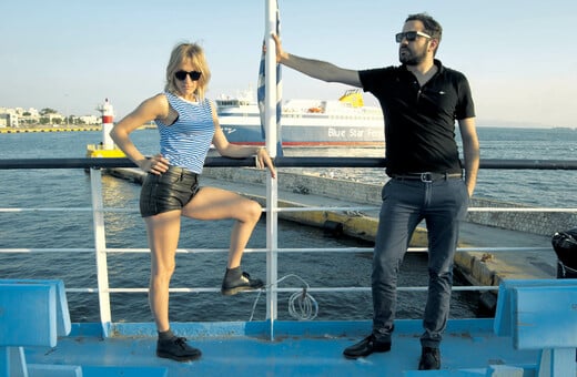 Με την Κλοέ Σεβινί στο Μελίνα 2