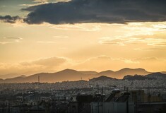 Ο υπέροχος ουρανός της Αθήνας