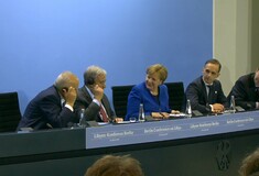 Διάσκεψη του Βερολίνου για τη Λιβύη: Συμφώνησαν να τηρηθεί το εμπάργκο όπλων και η κατάπαυση πυρός