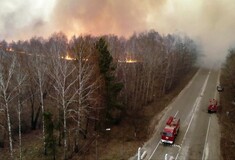 Νέες πυρκαγιές κοντά στο Τσερνόμπιλ - Στην ζώνη αποκλεισμού τα πύρινα μέτωπα