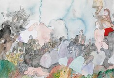 «Σχεδόν τελείωσα τα έργα για όλες τις εκθέσεις μου μέχρι το 2300»: Ο Στέφανος Ρόκος ζωγράφισε το lockdown