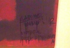Άγνωστος αλλοίωσε πίνακα του Rothko