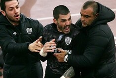 Χακόμπο: Ο τερματοφύλακας του ΠΑΟΚ εκτός ελέγχου