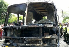 Τριάντα ένα παιδιά κάηκαν σε λεωφορείο στη Κολομβία