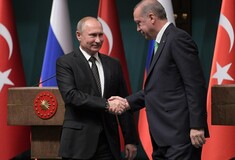 Στην Τουρκία σήμερα ο Πούτιν - Συνάντηση με Ερντογάν