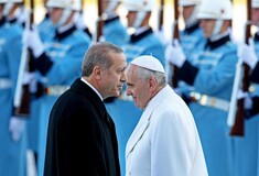 Διπλωματικό επεισόδιο μεταξύ Τουρκίας και Βατικανού για τις δηλώσεις του Πάπα
