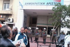 Κατάληψη των γραφείων της ΔΗΜΑΡ από αντιεξουσιαστές