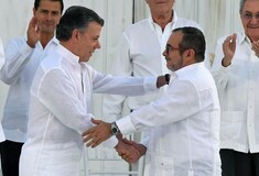 Iστορική συμφωνία ειρήνης στην Κολομβία