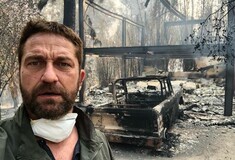 Ο Τζέραρντ Μπάτλερ δείχνει το καμένο του σπίτι - Βίλες διάσημων στις φλόγες
