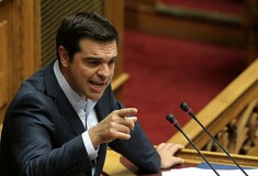 Τσίπρας: Εμείς μοιράζουμε χρήματα που έχουμε - Ο λαός μας έδωσε εντολή τετραετίας και θα την εξαντλήσουμε