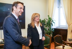Μητσοτάκης - Γεννηματά συμφώνησαν ότι η κυβέρνηση πρέπει να φύγει το συντομότερο