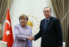 Συνάντηση Μέρκελ - Ερντογάν στο περιθώριο της G20