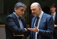 Η αξιολόγηση και τα 113 προαπαιτούμενα του προγράμματος στη συνάντηση Τσακαλώτου - Μοσκοβισί
