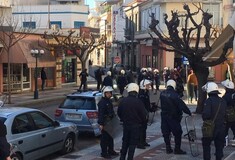 Σοβαρά επεισόδια στο Αγρίνιο - Συμπλοκές οπαδών