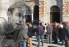 Θρήνος στην κηδεία του αθλητή «φαινόμενο», Θανάση Καλογιάννη