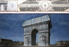 Παρίσι: O Christo θα καλύψει την Αψίδα του Θριάμβου με 25.000 τ.μ. υφάσματος