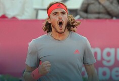 Ο Στέφανος Τσιτσιπάς στους «8» του Estoril Open