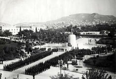 Το Πεδίον του Άρεως το 1938 με εγκαταστάσεις που δεν υπάρχουν πια