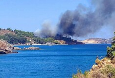 Συνελήφθη 20χρονος για την πυρκαγιά στο νησί της Λέρου