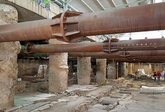 Σιμόπουλος για μετρό Θεσσαλονίκης: Απόσπαση και επανατοποθέτηση αρχαιοτήτων η λύση για τον «Βενιζέλο»