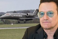 Παρολίγο αεροπορική τραγωδία για τον Bono