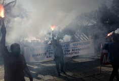 Χημικά στο Βελλίδειο - Χιλιάδες αγρότες πολιορκούν την έκθεση