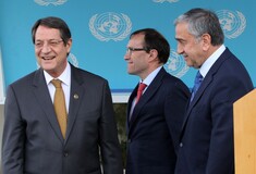 Kυπριακό: Σήμερα η πρώτη συνάντηση Αναστασιάδη - Ακιντζί στη Γενεύη