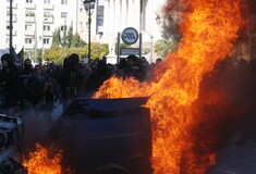 Με επεισόδια ολοκληρώθηκε η μαθητική πορεία για τον Γρηγορόπουλο