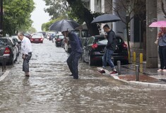 Χωρίς ρεύμα και νερό το κέντρο της Θεσσαλονίκης λόγω της καταιγίδας