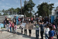 Νέα συγκέντρωση διαμαρτυρίας προσφύγων στα Διαβατά για τις συνθήκες διαβίωσης